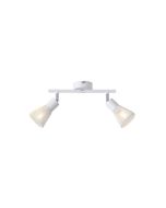 ΣΠΟΤ ΜΕ ΔΙΧΤΥ ΜΕΤΑΛΛΟ 2ΦΩΤΟ 2XE14 Max 8W 255X80X145mm ΛΕΥΚΟ ARTE ILLUMINA MESHY Eurolamp 145-25259