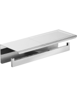 Χαρτοθήκη Διπλή Χρώμιο Bronze Art Genesis 54V1-10