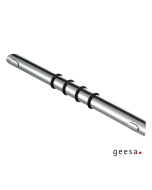 Λαβή Λουτρού Γωνιακή/Υποπόδιο 34 εκ. Geesa Chrome 5551