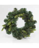 ΣΤΕΦΑΝΙ ΜΕ P.E. 50cm, 104 TIPS (ΠΑΧΟΣ ΤΩΝ TIPS 8cm), ΠΡΑΣΙΝΟ ΧΡΩΜΑ Eurolamp 600-30222