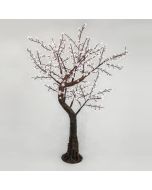 ΔΕΝΤΡΟ ΑΜΥΓΔΑΛΙΑ ΜΕ ΑΝΘΗ ΣΙΛIΚΟΝΗΣ, 480 ΘΕΡΜΑ ΛΕΥΚΑ LED, 200cm Eurolamp 600-30526