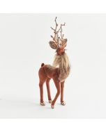 ΒΕΛΟΥΔΙΝΟΣ ΤΑΡΑΝΔΟΣ, ΣΚΟΥΡΟ ΚΑΦΕ, 13x5x29cm Eurolamp 600-44461