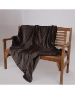 ΓΟΥΝΙΝΗ ΔΙΑΚΟΣΜΗΤΙΚΗ ΚΟΥΒΕΡΤΑ ΚΑΝΑΠΕ, ΚΑΦΕ, 140x160cm Eurolamp 600-46055