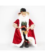 ΑΓΙΟΣ ΒΑΣΙΛΗΣ ΜΕ ΜΑΥΡΟ ΚΑΠΕΛΟ, 66cm Eurolamp 600-46477