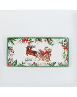 ΜΑΚΡΟΣΤΕΝΗ ΠΙΑΤΕΛΑ ΜΕ ΧΡΙΣΤΟΥΓΕΝΝΙΑΤΙΚΗ ΠΑΡΑΣΤΑΣΗ, ΠΡΑΣΙΝΗ, 32.8cm Eurolamp 600-46497