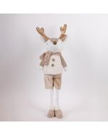 ΑΝΤΡΑΣ ΤΑΡΑΝΔΟΣ, ΜΕ ΣΑΜΠΑΝΙ  ΡΟΥΧΑ, 62cm Eurolamp 600-46647