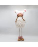 ΚΟΡΙΤΣΑΚΙ ME ΡΟΖ POM POM, 69cm Eurolamp 600-46650