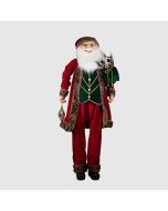 ΑΗ ΒΑΣΙΛΗΣ ΜΕ ΚΟΚΚΙΝΑ ΚΑΙ ΜΠΟΡΝΤΟ ΡΟΥΧΑ, 180cm Eurolamp 600-47116