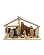 ΦΑΤΝΗ ΜΕ 11 ΦΙΓΟΥΡΕΣ ΚΑΙ ΠΕΤΡΙΝΗ ΟΨΗ 30x10.5x17.5cm Eurolamp 600-49449