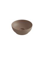 Olympia Trend Round 02 Brown/Beige matt - Νιπτήρας Επικαθήμενος χωρίς βαλβίδα 60122