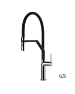 Μπαταρία Νεροχύτη Κουζίνας Stelo Gessi Chrome 60315-031
