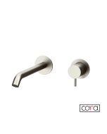 Μπαταρία Νιπτήρα Τοίχου cosmo Brushed Inox 316L 6118-111