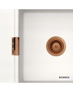 Βαλβιδα με Υπερχείλιση για Νεροχύτη Γραντίτη 15100, 15180, Copper 629384-222