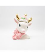 ΜΠΙΣΚΟΤΙΕΡΑ ΕΛΑΦΑΚΙ, ΜΕ ΧΡΥΣΑ ΚΕΡΑΤΑ, ΔΙΑΚΟΣΜΗΤΙΚΗ, 20x23.5cm Eurolamp 600-47020