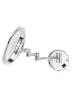 Μεγενθυτικός Καθρέφτης Led Χρώμιο Bronze Art Μεγενθυτικοί 67H7-10-L