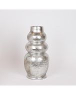 ΒΑΖΟ ΠΗΛΙΝΟ ΑΣΗΜΙ 18x18x36cm Eurolamp 819-00513