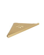 Ραφιέρα-Σπογγοθήκη Γωνιακή W283xD217xH42mm 20mm Πρόσοψη Strantza Stainless Steel Warm Gold Brushed Verdi PVD 7231043