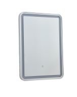 MIC-08 ΚΑΘΡΕΠΤΗΣ NM ΠΑΡΑΛ/ΜΟΣ ΝΙΚΕΛ ΜΑΤ ΚΟΡΝΙΖΑ LED ΦΩΤΙΣΜΟ TOUCH ARlight 7415016
