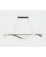 SE LED 100  ONDAS PENDANT BLACK 23W  3CCT WITH MEMORY 2 YEARS WARRANTY Α1 HOMELIGHTING 77-50450