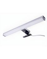 SE-NK-40 MULAN WALL LAMP NICKEL 40CM 3CCT 8W WITH MEMORY IP44 Δ2 HOMELIGHTING 77-50563