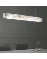 SE LED 120 GRAMMICO MARBLE PENDANT 10x120cm 24w 1200lm 3CCT WITH CONTROL 2YEARS WARRANTY HOMELIGHTING 77-50586