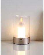 SE LED 13 YURI GOLD TABLE BATTERY LAMP LED RECHARGEABLE 8,5x13cm 3w 3000k CHARGING TIME : 4 hou HOMELIGHTING 77-50590