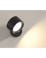 SE LED 4 MIZU BLACK WALL BATTERY LED LAMP RECHARCHEABLE 8x4,5cm 3,5w 2000mah 3CCT CHARGING TIME HOMELIGHTING 77-50591