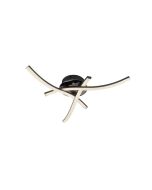 SE LED 46 ALORA BLACK CEILING 46x46x8cm 24W 3CCT WITH MEMORY IP20 2 YEARS WARRANTY E3 HOMELIGHTING 77-50601
