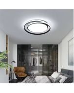 SE LED 48 AKIE BLACK CEILING 47x47x6cm 48W IP20 3CCT WITH MEMORY 2 YEARS WARRANTY Α1 HOMELIGHTING 77-50619