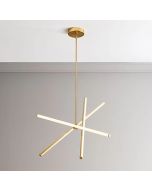 SE LED 50 VAMOS PENDANT GOLD 23W 3CCT 50x50x110cm IP20 220V 2 YEARS WARRANTY A2 HOMELIGHTING 77-50635