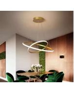 SE LED 60 STELINA PENDANT GOLD 60-40cm 47W 3CCT IP20 220V 2 YEARS WARRANTY A1 HOMELIGHTING 77-50640
