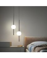 SE LED 12 AMALFI PENDANT BLACK 7W 3CCT 12x100cm IP20 220V 2 YEARS WARRANTY E3 HOMELIGHTING 77-50650