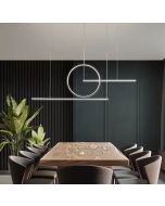 SE LED 100 LUFICET PENDANT BLACK 24W 3CCT 100x6x100cm IP20 220V 2 YEARS WARRANTY A2 HOMELIGHTING 77-50665