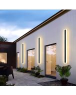 SE LED 60 AXIS OUTDOOR WALL LAMP BLACK 18W 3000K L 600mm HOMELIGHTING 77-50680