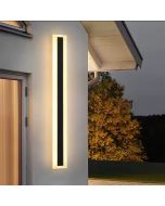 SE LED 100 AXIS OUTDOOR WALL LAMP 30W BLACK 3000K L 1000mm HOMELIGHTING 77-50681