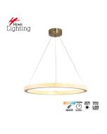 SE LED 80 ELYSIA GOLD MAT 88W 3CCT WITH REMOTE CONTROL+MEMORY IP20 2 YEARS WARRANTY A2 HOMELIGHTING 77-50993