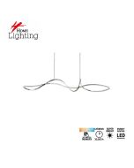 SE LED 100 ONIS CHROME PENDANT 18W 3CCT 10*2*10cm IP20 2 YEARS WARRANTY HOMELIGHTING 77-51170