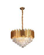 SE21-14-11 IMPERIAL CASCADE GOLD Φ60*42-120cm  E14*11   2 YEARS WARRANTY HOMELIGHTING 77-51205