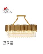 SE21-14-8 IMPERIAL GOLD 80*30*120cm E14*8 2 YEARS WARRANTY HOMELIGHTING 77-51206