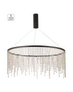 SE LED 80 CRESCENDO PENDANT BLACK Γ5 HOMELIGHTING 77-8137