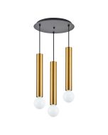 SE21-GM-5-3BL ADEPT TUBE GOLD MATT Gold Matt Pendant+ HOMELIGHTING 77-8682
