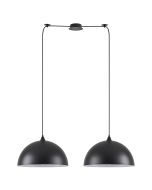 SE21-BL-B10-BL2-MS40 ADEPT PENDANT Black Metal Pendant+ HOMELIGHTING 77-8720