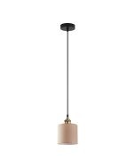 SE21-BR-10-SH3  MAGNUM BRONZE Brown Shade Pendant+ HOMELIGHTING 77-8739