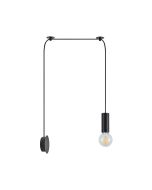 SE21-BL-4-NM1W ADEPT TUBE Black Matt Wall Lamp+ HOMELIGHTING 77-8809