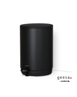 Χαρτοδοχείο Επιδαπέδιο 5l Geesa Black Matt 800063-400