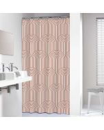 Brave 180x200 dark pink κουρτίνα μπάνιου πλαστική Sealskin  800149
