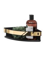 Tiger Cooper Ράφι Γωνιακό 21 cm Black / Polished gold 800563 800563