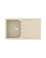 Νεροχύτης Κουζίνας Γρανίτης 86*50 εκ. Χρώμα Υποκαθήμενος ερμάριο 40 εκ. Sanitec 805