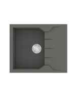 Νεροχύτης Κουζίνας 60x50cm Γρανίτης Ένθετος Ερμάριο 50cm Sanitec Ultra Granite 812-35-Pietra