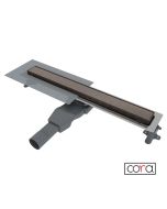 ΚΑΝΑΛΙ ΝΤΟΥΣ NEO 60cm CORA INOX PVD BLACK BRUSHED 82060-411